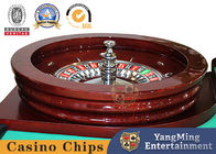 Manual Turntable Casino Roulette Poker Table Game 80cm Domestic Solid Wood