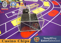 Customized Portable 400 Yard Poker Chip Box  With Lock