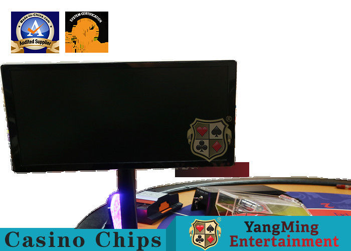 Accesorios HD del casino 24 monitores de la pantalla de la pulgada con el sistema inglés del bacará