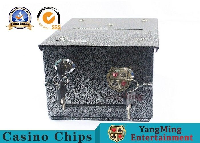 Caja del descenso de Homestyle con la placa de fijación de 2 cerraduras de la tabla de juego del póker a instalar