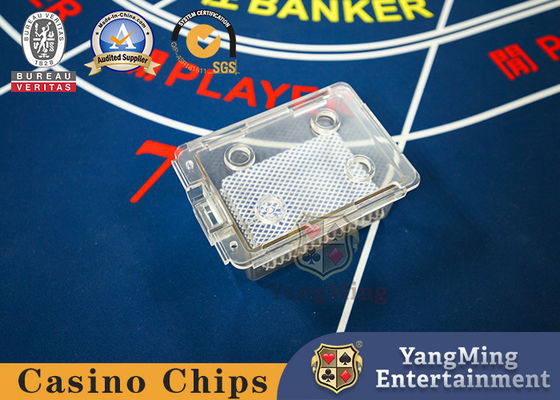 Casino 2 Decks Balckjack Poker Discard Holder For Baccarat Games