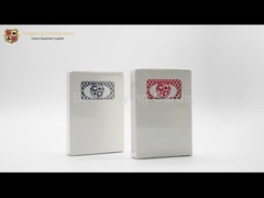 310g importó el póker del Negro-corazón carda tarjetas de juego modificadas para requisitos particulares del casino puede ser diseñado