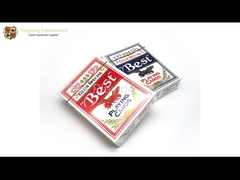 Empaquetado especial modificado para requisitos particulares de papel de la caja de color de la tarjeta del póker del casino del Azul-corazón hecho en casa 280gsm