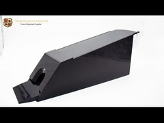 Todos los 6~8 pares negros de tarjetas plásticas Jack Texas Poker Table Dealer Shuffler negro de acrílico