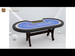 8 piernas del bacará H del jugador que doblan colores de juego del juego de tabla del póker pueden ser modificadas para requisitos particulares