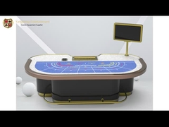 Tabla de juego modificada para requisitos particulares del póker del bacará de las personas del cuadro 7 del estándar de diseño con los pies metálicos