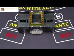 CS01 Barajador de cartas de póquer de plástico individual con batería de 5 #