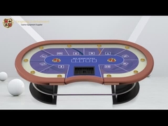 TB05 Barras metálicas semicirculares Mesa de póquer de Texas