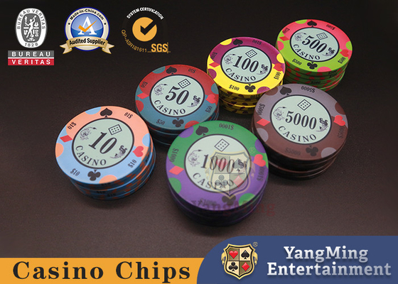 comprar el club 10g modificó a Texas Poker Blackjack Desk Table para requisitos particulares Chips Available de cerámica para el arreglo para requisitos particulares Fabricación en línea