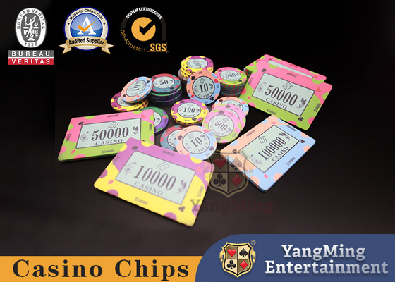 comprar Póker de alta temperatura Chips For Texas Poker Competitions del casino de la impresión de la transferencia de calor Fabricación en línea