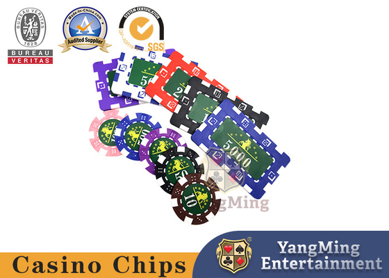 comprar plástico del ABS 11.5g tabla de encargo del casino de Chips Set Anti Counterfeiting For del póker de 760 pedazos Fabricación en línea