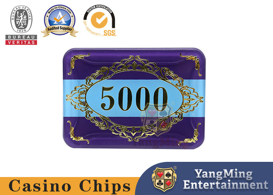 comprar Personalizado de dos capas de acrílico Baccarat Chip de póquer 760 piezas de estampado en caliente Gasino Set de fichas de mesa Fabricación en línea