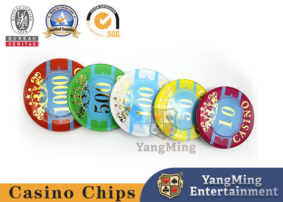 comprar Chipset de sellado caliente profesional 50m m del póker del casino Fabricación en línea