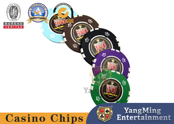 comprar Póker de falsificación anti Chip Set Clay +Sticker del casino Fabricación en línea