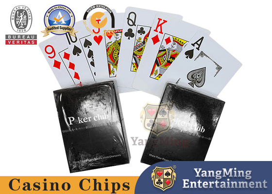 comprar Tarjeta exclusiva de Texas Poker Table Game Plastic del casino rojo y azul de la tarjeta plástica impermeable del póker Fabricación en línea