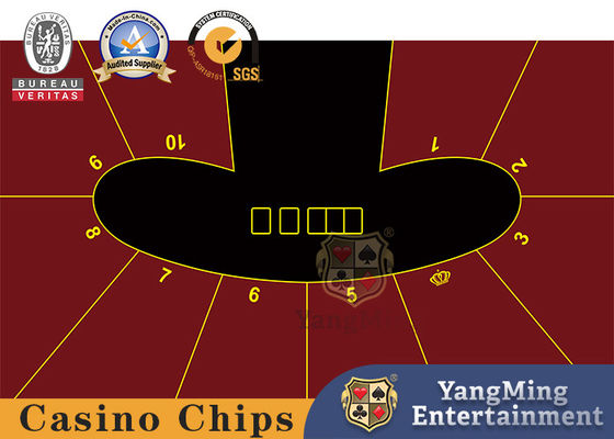 comprar El mantel de la prenda impermeable del juego de Texas Poker Tablecloth Casino Poker de 10 personas puede ser diseñado Fabricación en línea