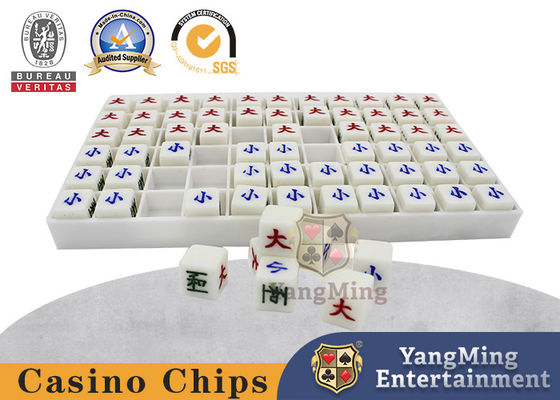 comprar Abdominales blancos de plástico de gota de rocío Accesorios para juegos de casino, juegos de mesa de póquer y cuentas de juego Fabricación en línea