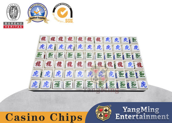comprar Baccarat Dragon Tiger Poker Tabla de resultados de juego Perlas Acrílico Gota de rocío tallada Fabricación en línea