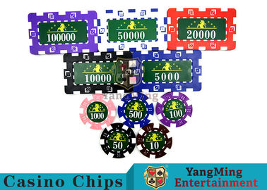 comprar Sistema translúcido de Marco Style Casino Poker Chip con Crystal Clear Texture Fabricación en línea