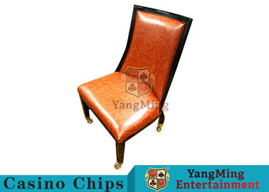 comprar Silla del jugador del juego de tabla del casino del bacará con la polea del metal adaptable Fabricación en línea
