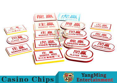 comprar Marcadores durables del bacará de los juegos de tabla del casino, banquero Bet Poker On The Button Fabricación en línea