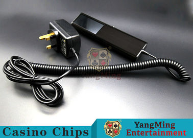 comprar Lámpara negra de la verificación del código de la mesa de juegos de la tabla del póker del bacará de Chip Purple Light Code Verifier del póker Fabricación en línea
