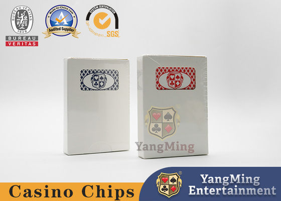 comprar Papel negro original de 310 gramos, cartas de juego de casino, rojo y azul con corazones negros. Fabricación en línea
