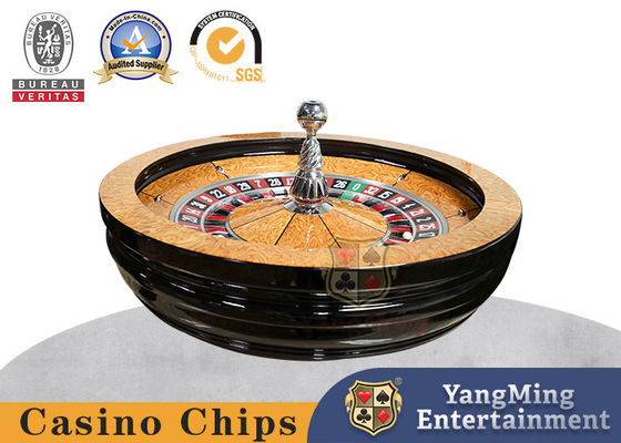 comprar Juego de apuestas Juegos de póquer Madera sólida 82cm de diámetro estilo americano Rueda de ruleta manual Fabricación en línea