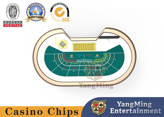 comprar el mantel de juego del verde de la tabla del bacará 7-Person modificó nuevamente la mesa de juegos del póker para requisitos particulares del paso Fabricación en línea