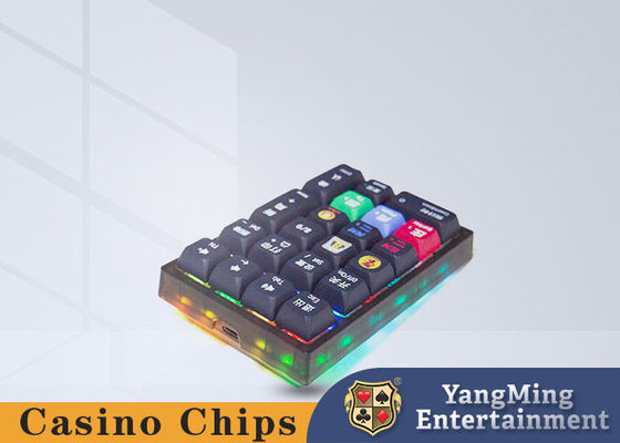 comprar En el sitio Baccarat Poker Input Black Small Keyboard Diseño bilingüe en chino e inglés Fabricación en línea