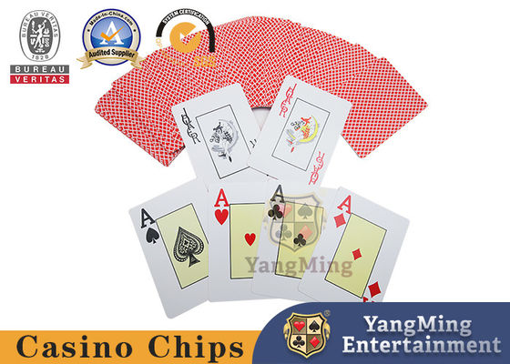 comprar Mesa de Texas Hold'em Placa de plástico de PVC Impresión de fuentes grandes Impermeable Rojo Azul Fabricación en línea