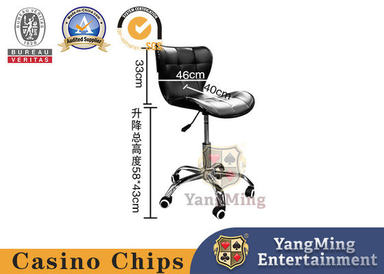comprar Casino Poker Mesa distribuidor silla de elevación Negro logotipo personalizable silla de ruedas de oficina comercial Fabricación en línea