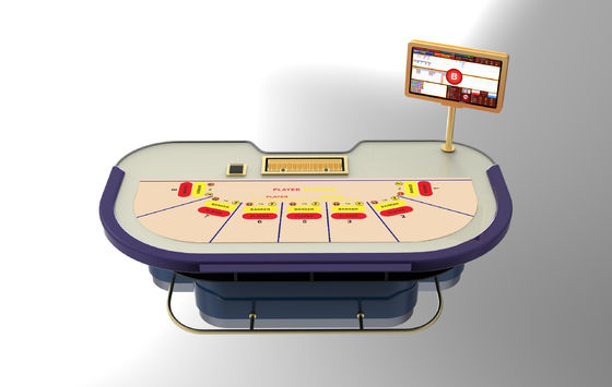comprar Chip de póquer RFID personalizado Mesa de juego Baccarat Sistema de casino Juego de póker Fabricación en línea