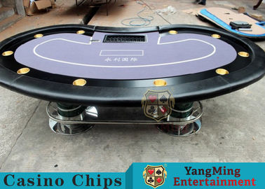 comprar Tabla del póker de la persona de Texas Holdem Casino 10 para los juegos de juego Fabricación en línea
