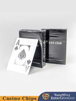 comprar Nuevo lanzamiento de póquer Grandes cartas de plástico de dos colores altamente impermeables Grandes letras de impresión de flores Fabricación en línea