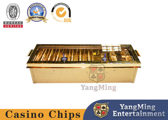 comprar La tabla redonda helada profesional del póker del tenedor de la combinación de 100 del casino filas de Chip Tray 5 dedica el caso Fabricación en línea