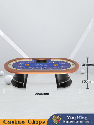 comprar Texas Oval Metal Semi-Circular Treadle Juego Internacional de ajedrez Club exclusivo mesa de póquer Fabricación en línea