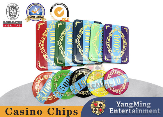 comprar Póker colorido de acrílico Chip Set With High - materiales Seiko Build del casino del grado Fabricación en línea