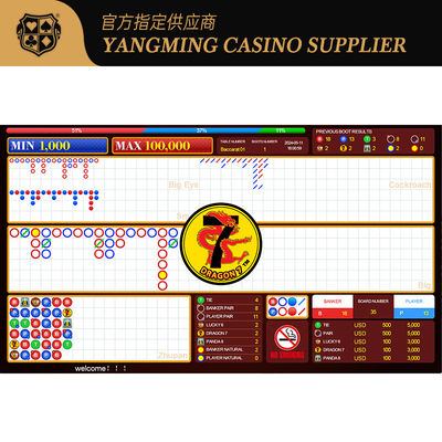 comprar Nueva pantalla de animación actualizada chino e inglés bilingüe cambiando sistema de software de casino baccarat Fabricación en línea