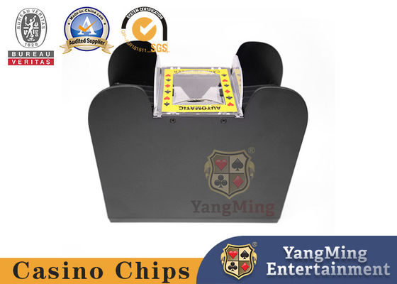 comprar Texas Hold de lujo ellos fuente de alimentación de batería de la cubierta del Shuffler 1-2 del naipe de 88*63m m Fabricación en línea