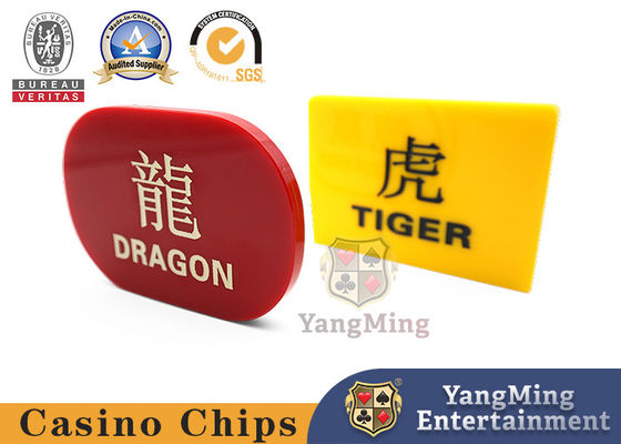 comprar El banquero profesional And Player Dealer de la tabla del bacará del casino de los accesorios del casino abotona Fabricación en línea