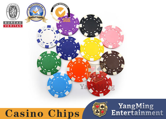 comprar Personalizado 11.5g Material ABS pegatina Casino fichas de póquer Jeton Yangming Fabricación en línea