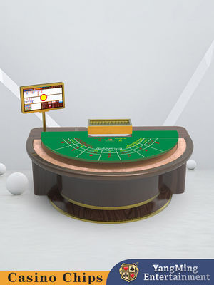 comprar Tabla de juego de Baccarat de pie semicircular. Fabricación en línea