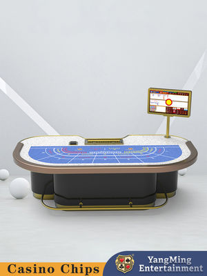 comprar Edición de lujo Bar Protector Mesa de juego de fichas de póquer Texas Baccarat Casino Mesa de juego de póquer Fabricación en línea