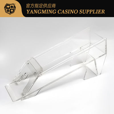 comprar Suministro al contado 8 mazos de zapatos de repartidor de acrílico transparente Casino Baccarat Juego Casual Poker zapatos de repartidor Fabricación en línea