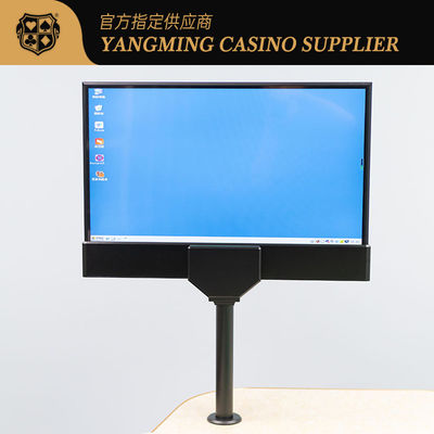 comprar 27'' Negro Monitor de doble cara Mesa de póquer Baccarat Sistema de premios Ultra delgada pantalla de monitor Fabricación en línea