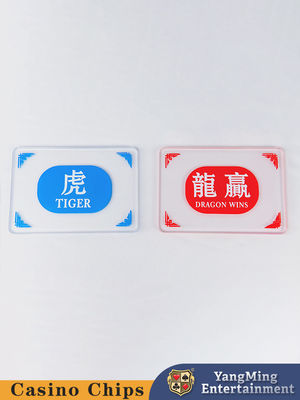 comprar Botón de marcador de plástico de cristal impreso de doble cara en el juego de mesa de póquer Botón de marcador de mesa superior Fabricación en línea