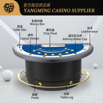 comprar Mesa de póquer de blackjack profesional de lujo para juegos recreativos de casino y sala de juegos Fabricación en línea