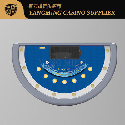 comprar Moderno estilo americano de la mitad del blackjack redondo de la mesa de póquer Juego de apuestas Black Jack de la mesa de juego de póquer Fabricación en línea