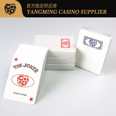 comprar En venta Logotipo de la compañía Cartes de póquer de núcleo negro Baccarat Casino Poker Juegos de mesa de cartas Fabricación en línea